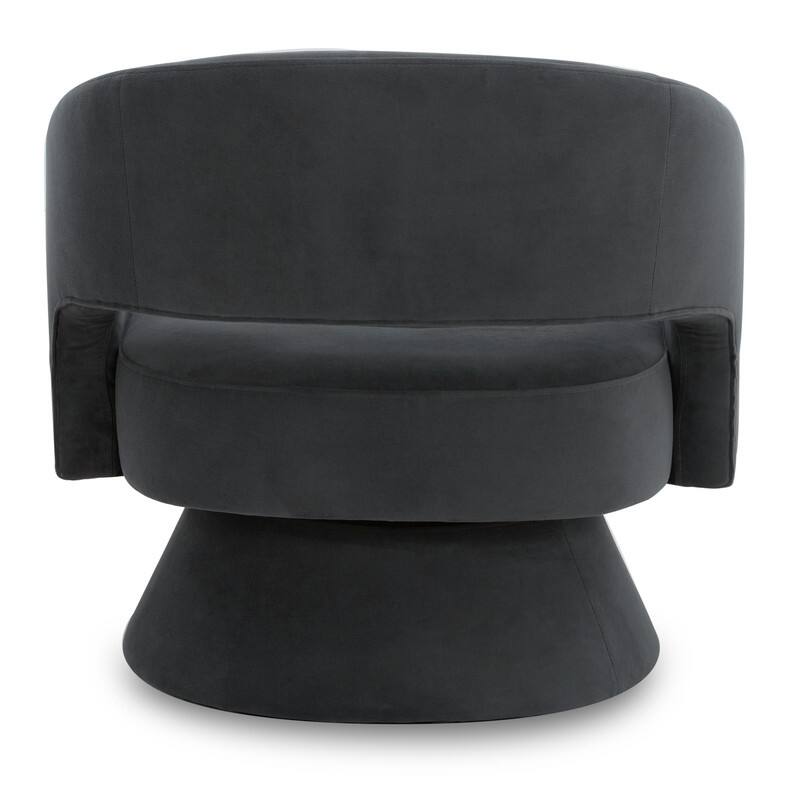 Spruce & Spring Jamie Swivel Fabric Accent Chair