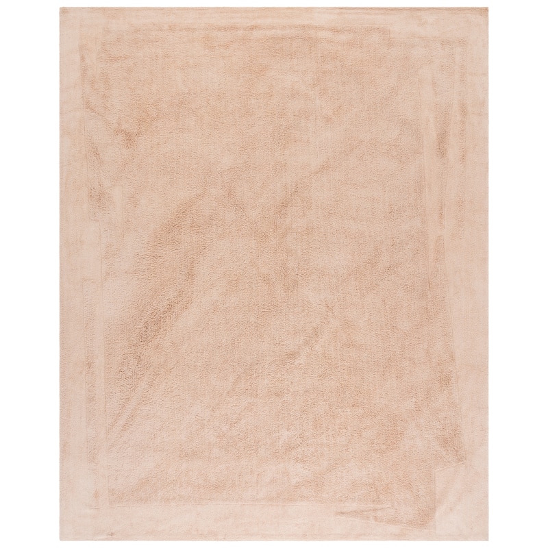 SAFAVIEH Handmade Easy Care Bedia Machine Washable Cotton Rug - 8' x 10' - Pink