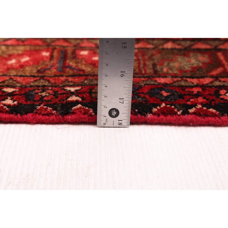 ECARPETGALLERY Hand-knotted Andelz Black Wool Rug - 3'7 x 10'5