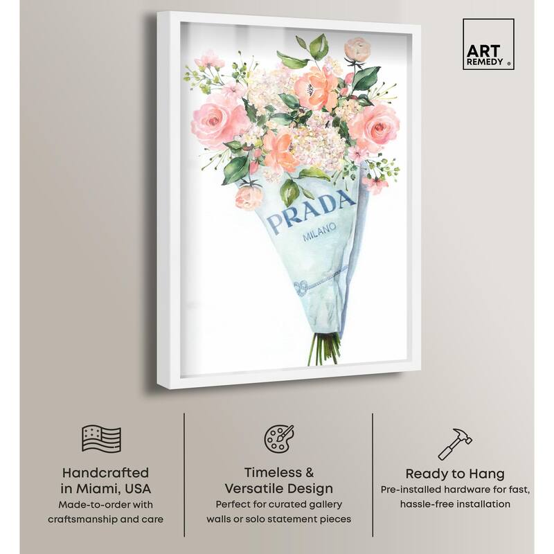 A World of Flowers Shadowbox by Art Remedy
