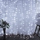 preview thumbnail 10 of 14, 9.8" × 9.8" 320 LED Fairy String Light 8 Lighting Modes for Festival Party Window Decoration Pure White