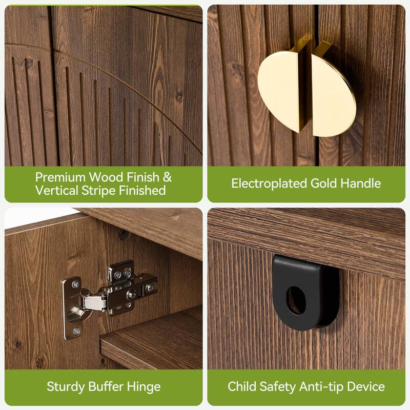 24 Pair Shoe Storage Cabinet With Adjustable Shelves