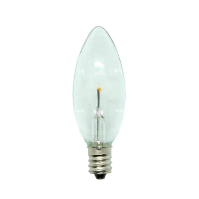 LED Plug In Window Candle Replacement Bulbs 6 Pack