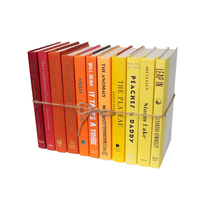 Books Yellow Decorative Accessories: Sunset Ombré ColorPak