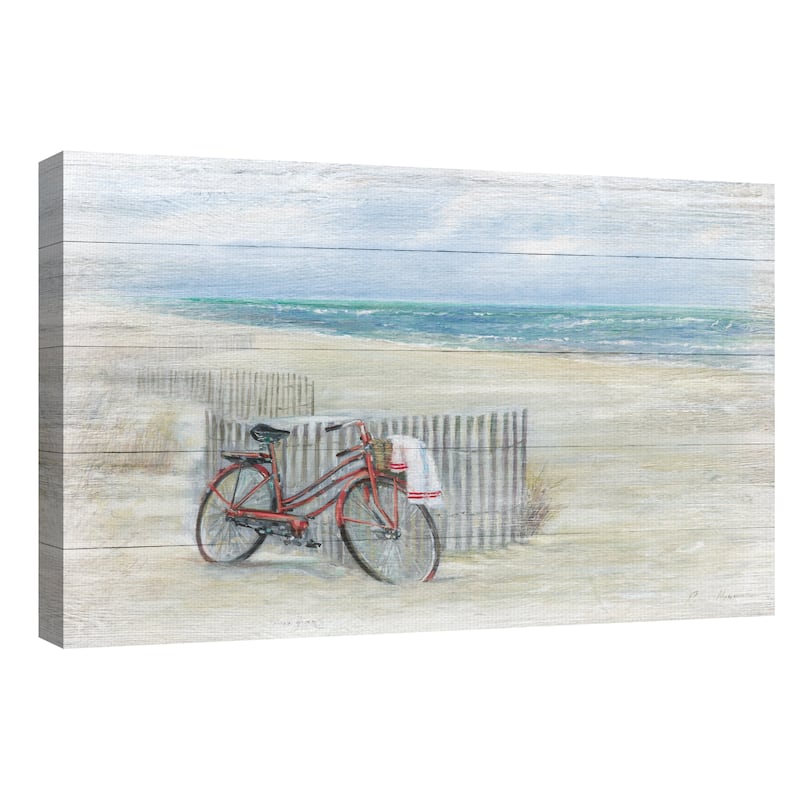 Beach Happy Place by Ruane Manning Canvas Art Print