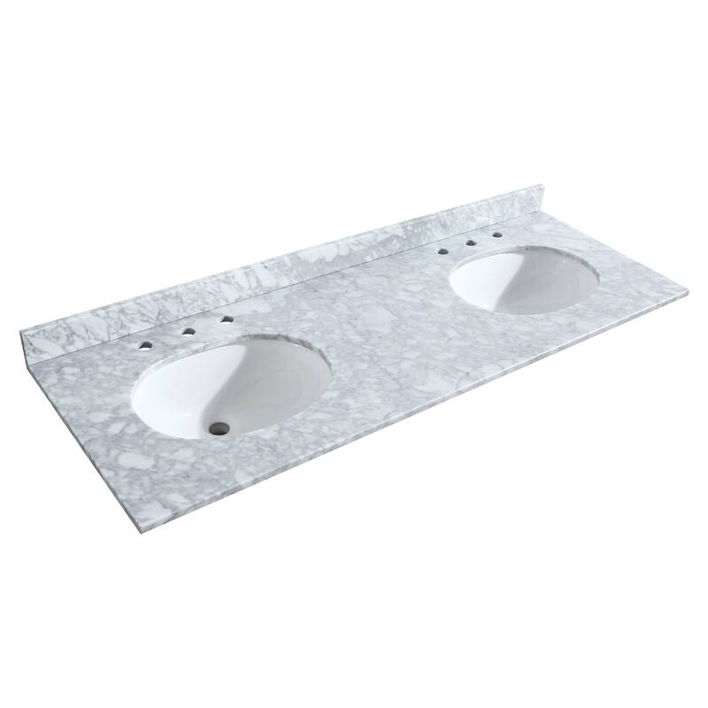 Wyndham Collection Avery 60" Free Standing Double Basin Vanity Set