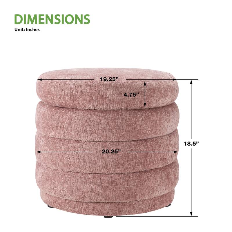 Cecil Storage Ottoman