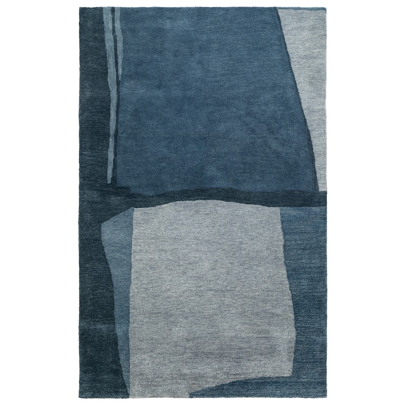 Terra by Obeetee Salina Shelby Rug - Oxford Blue - 2' x 3'