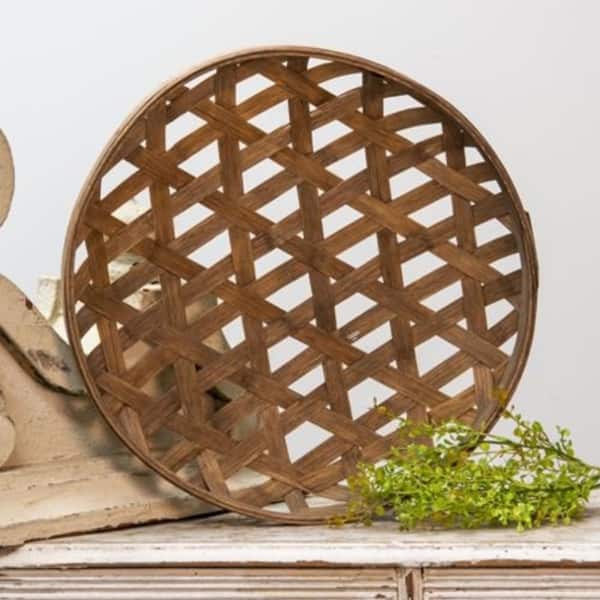 Round Tobacco Basket - As Pictured - Bed Bath & Beyond