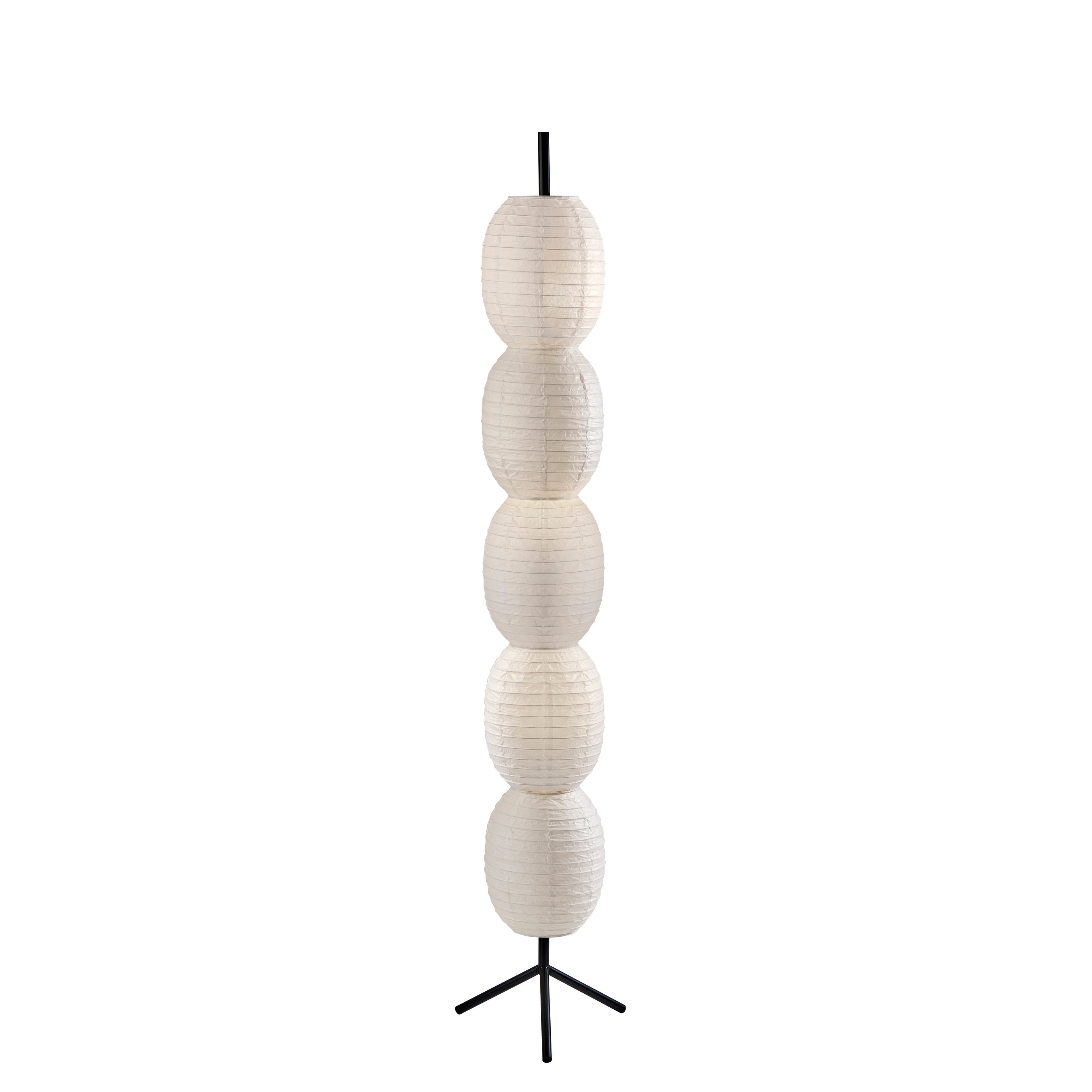 ADESSO Lanai Floor Lamp - Black