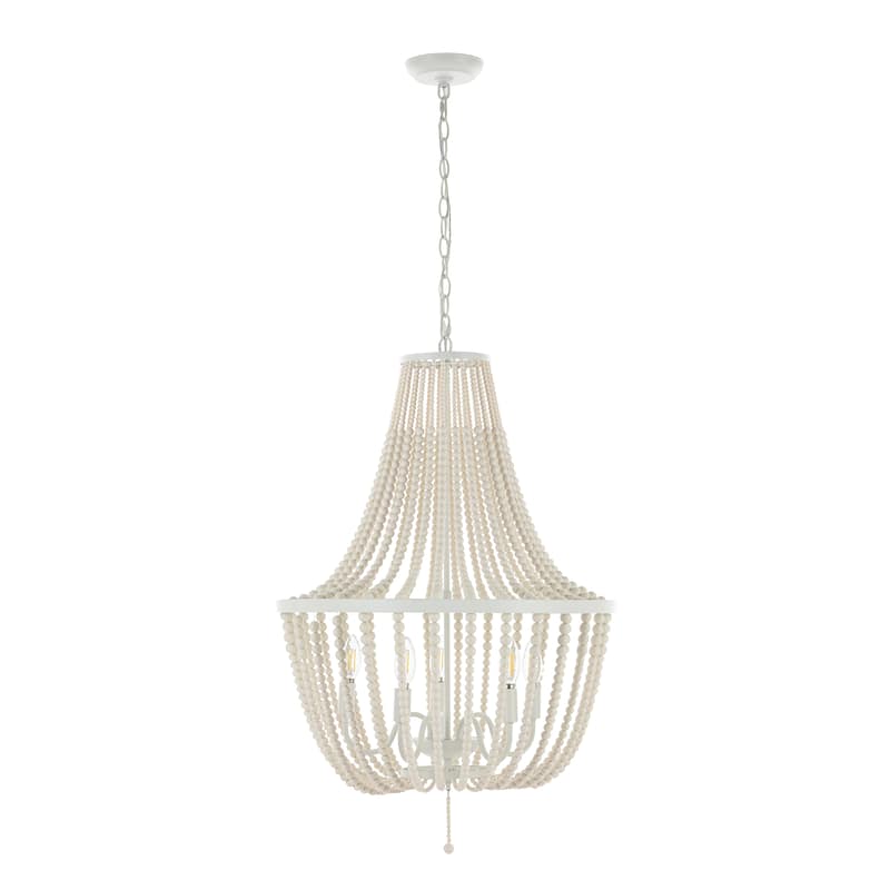 SAFAVIEH Lighting Elanie 5LT 22-inch Pendant - 22"W x 22"D x 32"H