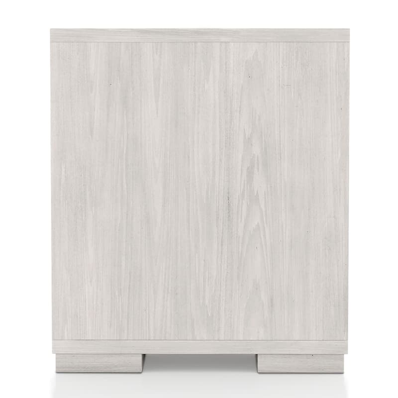 Furniture of America Jonnick Contemporary Two-tone Washed White 2-Drawer Nightstand