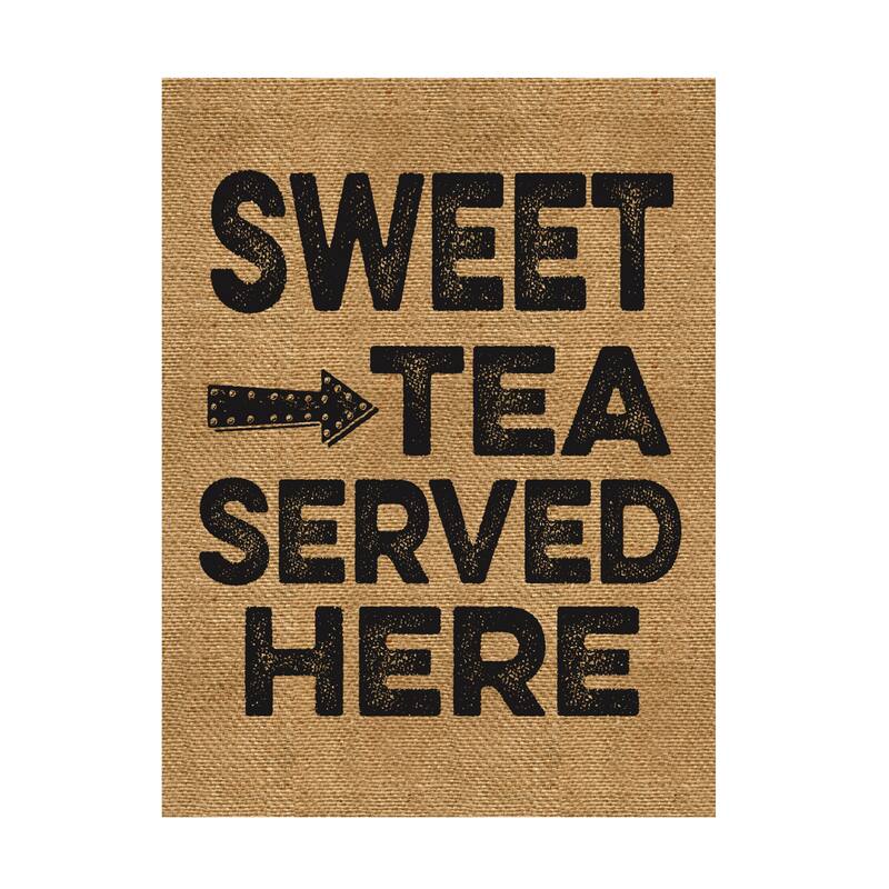 Marcee Duggar 'Sweet Tea Served Here' Canvas Art Bed Bath & Beyond