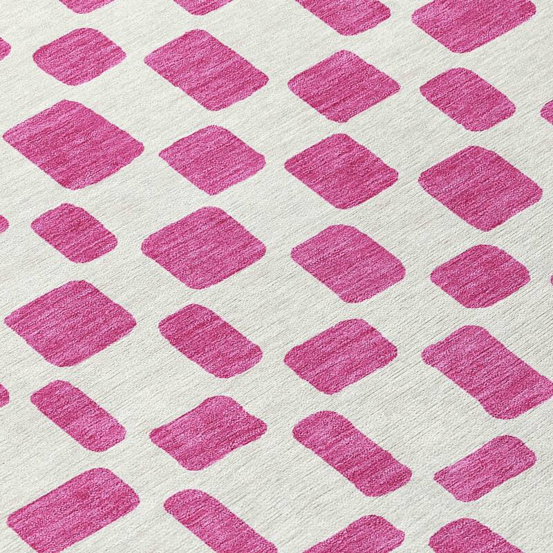 Machine Washable Indoor/ Outdoor Chantille Contemporary Geo Rug