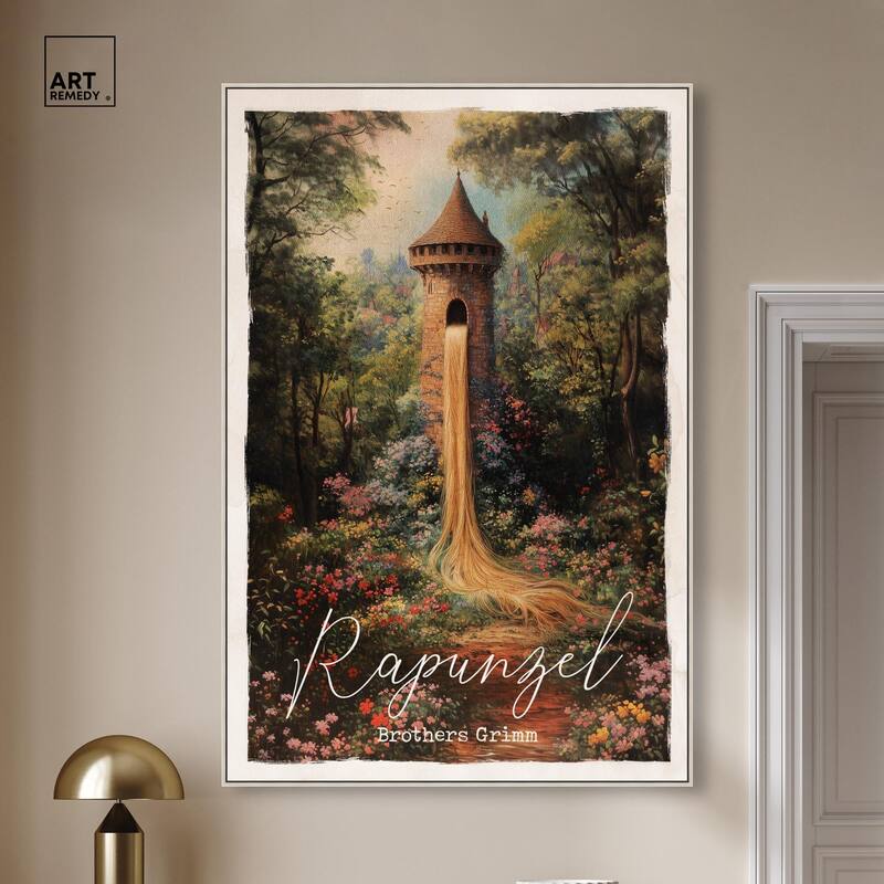 Rapunzel Classic Canvas by Art Remedy