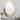 Designart - Graceful Minimalism Beige Muted Art - Minimalism Wall Mirror In Pear Shape - Asymmetrical Modern Wall Mirror