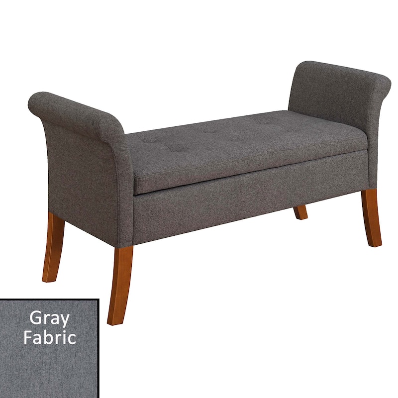 Convenience Concepts Designs4Comfort Garbo Entryway Storage Bench