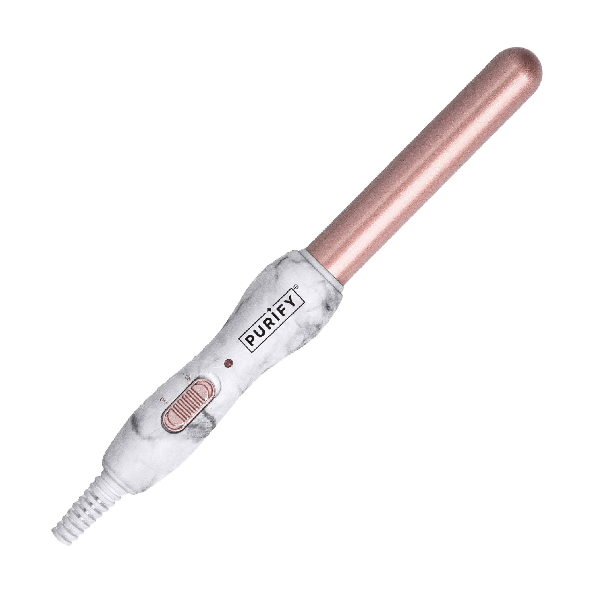 PURIFY Mini Travel Curling Iron - Portable Styler for Perfect