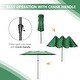 preview thumbnail 44 of 43, Ainfox 15Ft Patio Umbrella with Crank Without Base
