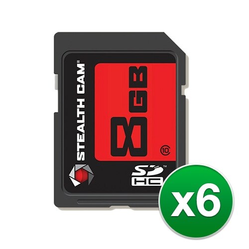 "Stealth Cam SD Memory Card (6-Pack) SD Memory Card"