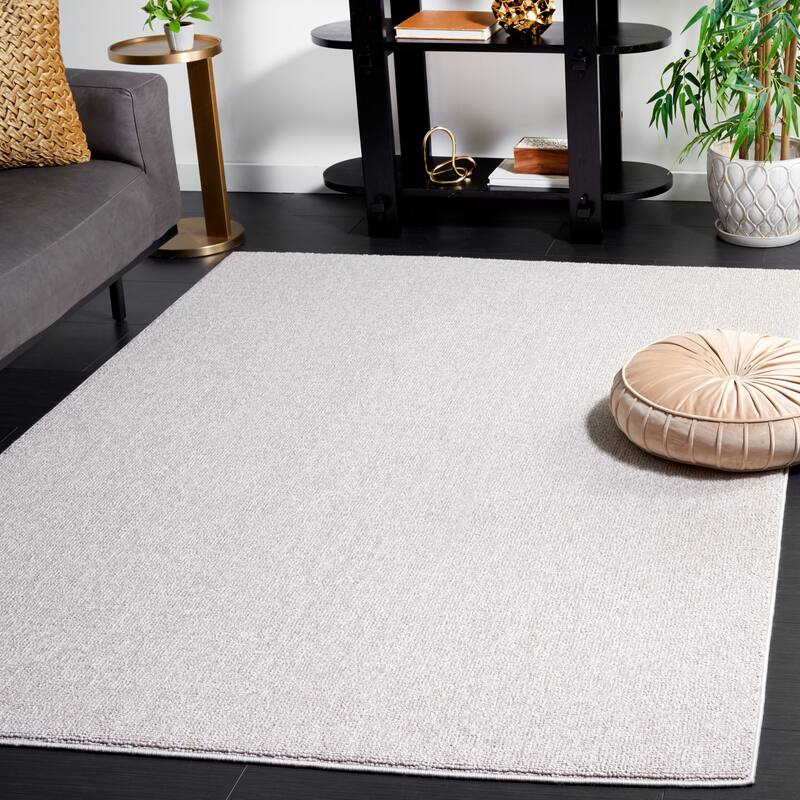 SAFAVIEH River Alcie Contemporary Solid Rug - 8' x 10' - Beige