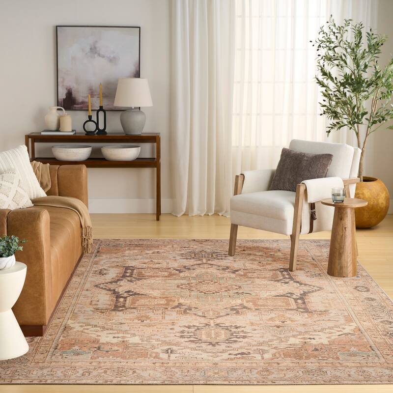 Nourison Vintage Washables Indoor only Persian Area Rug