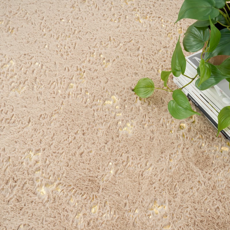 Nourison Cozy Shimmer Glam Area Rug