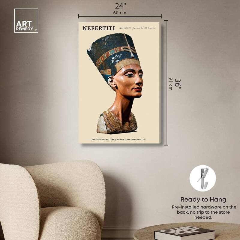 Beauty of the Nile Canvas by Art Remedy, Gallery Wrapped