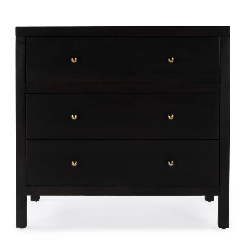 Nora 3-Drawer Wood Dresser