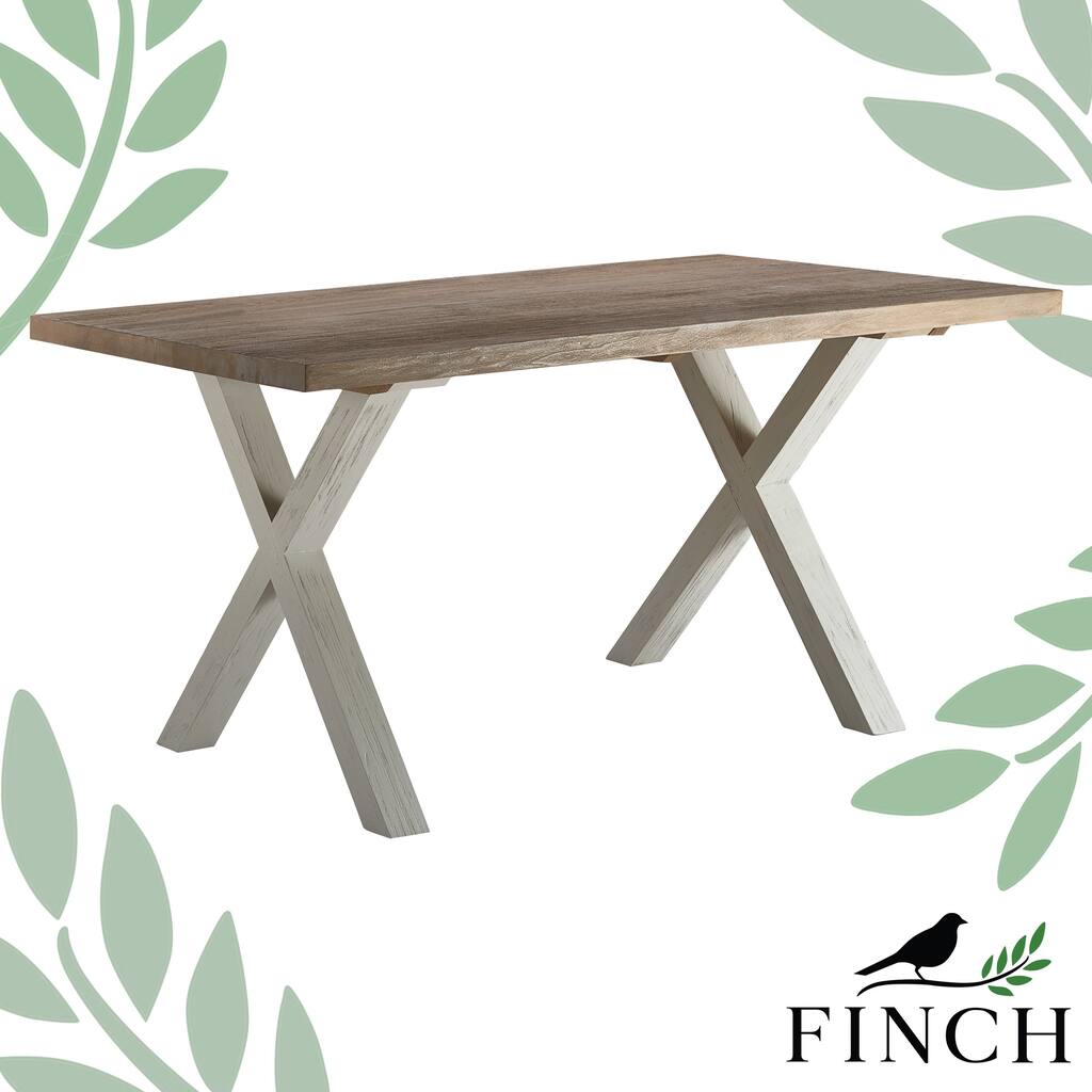 Finch Avignon Trestle Dining Table in Reclaimed Oak