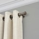 preview thumbnail 10 of 22, Elrene Serena Adjustable Window Curtain Rod and Cap Shaped Finial