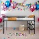 preview thumbnail 2 of 9, Metal Low Twin Loft Bed with Storage Shelves and Full Length Guardrail,Solid Construction
