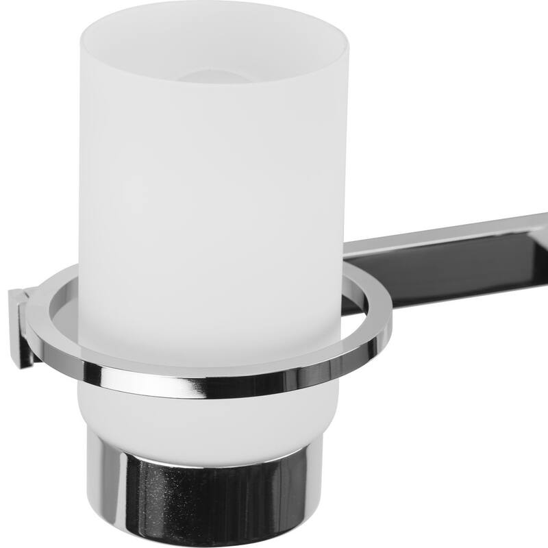 Reiss Collection Three-Light Modern Farmhouse Polished Chrome Vanity Light - 22.75 in x 5.75 in x 7 in