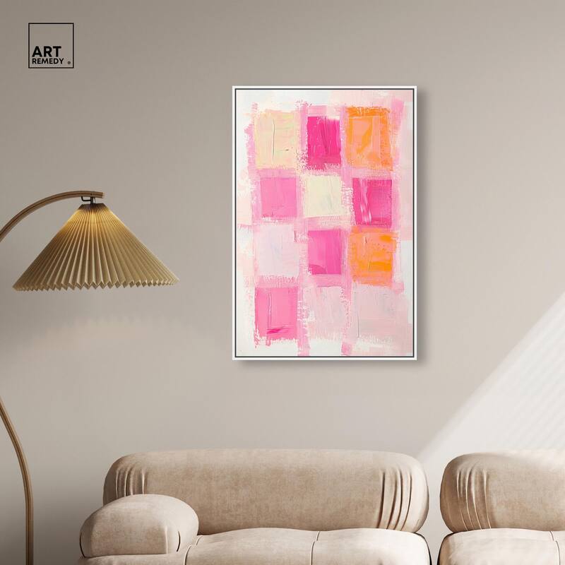 Color Squares I Canvas by Art Remedy