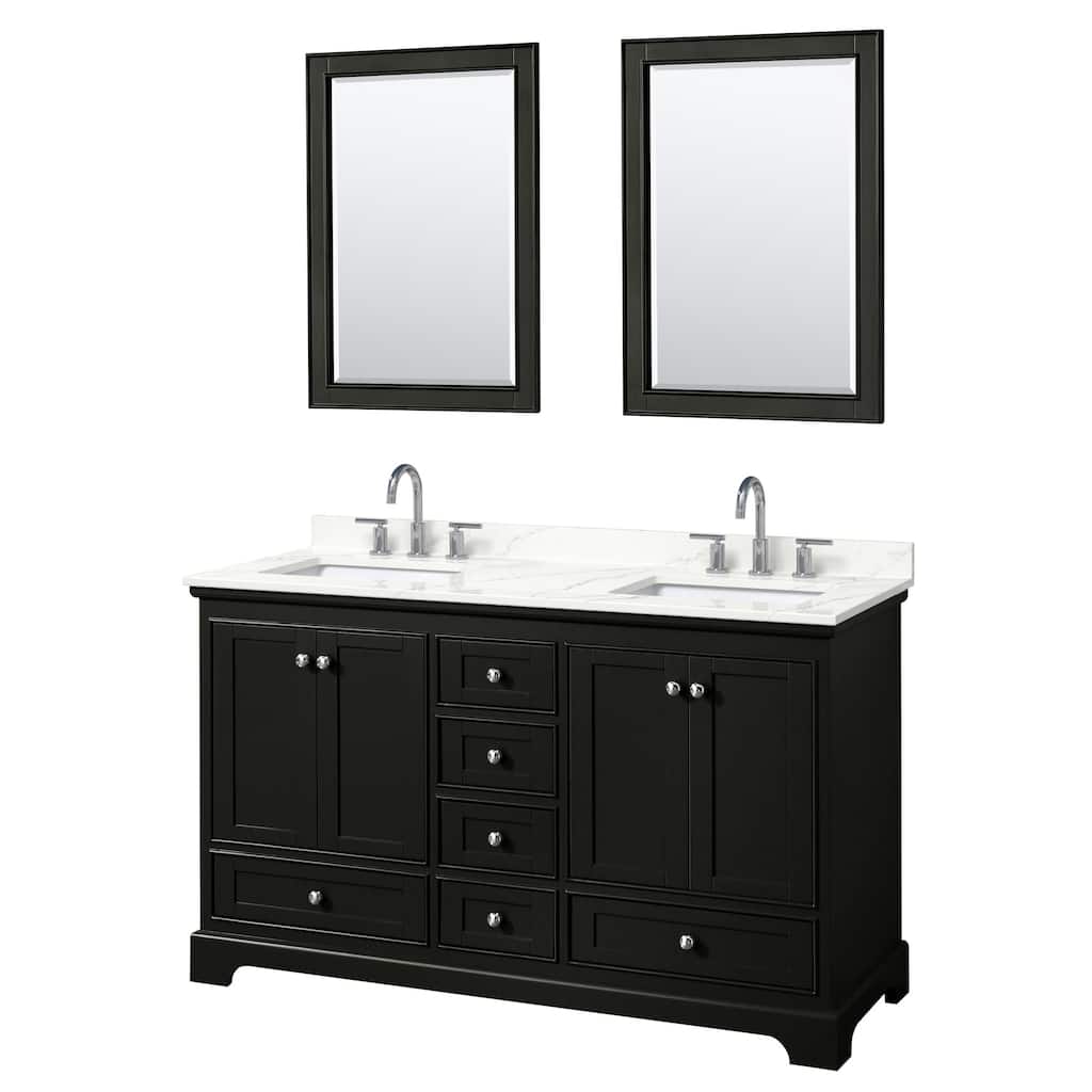 Wyndham Collection WCS202060D-QTZ-US3M24 Deborah 60" Free Standing