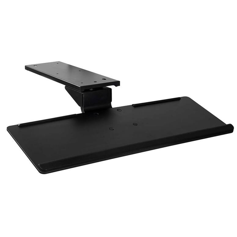Mount-It! Adjustable Keyboard and Mouse Drawer Platform With Ergonomic Wrist Rest Pad - MI-7138