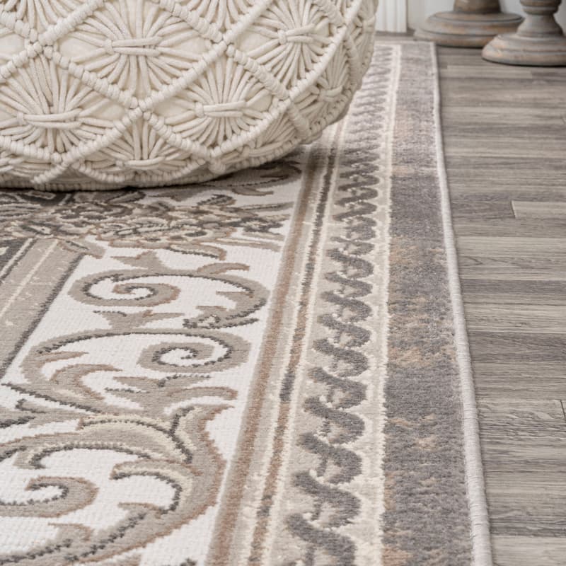 JONATHAN Y Amir Cottage Medallion Area Rug