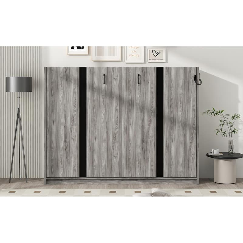 Full Size Folded Space Saving Murphy Bed