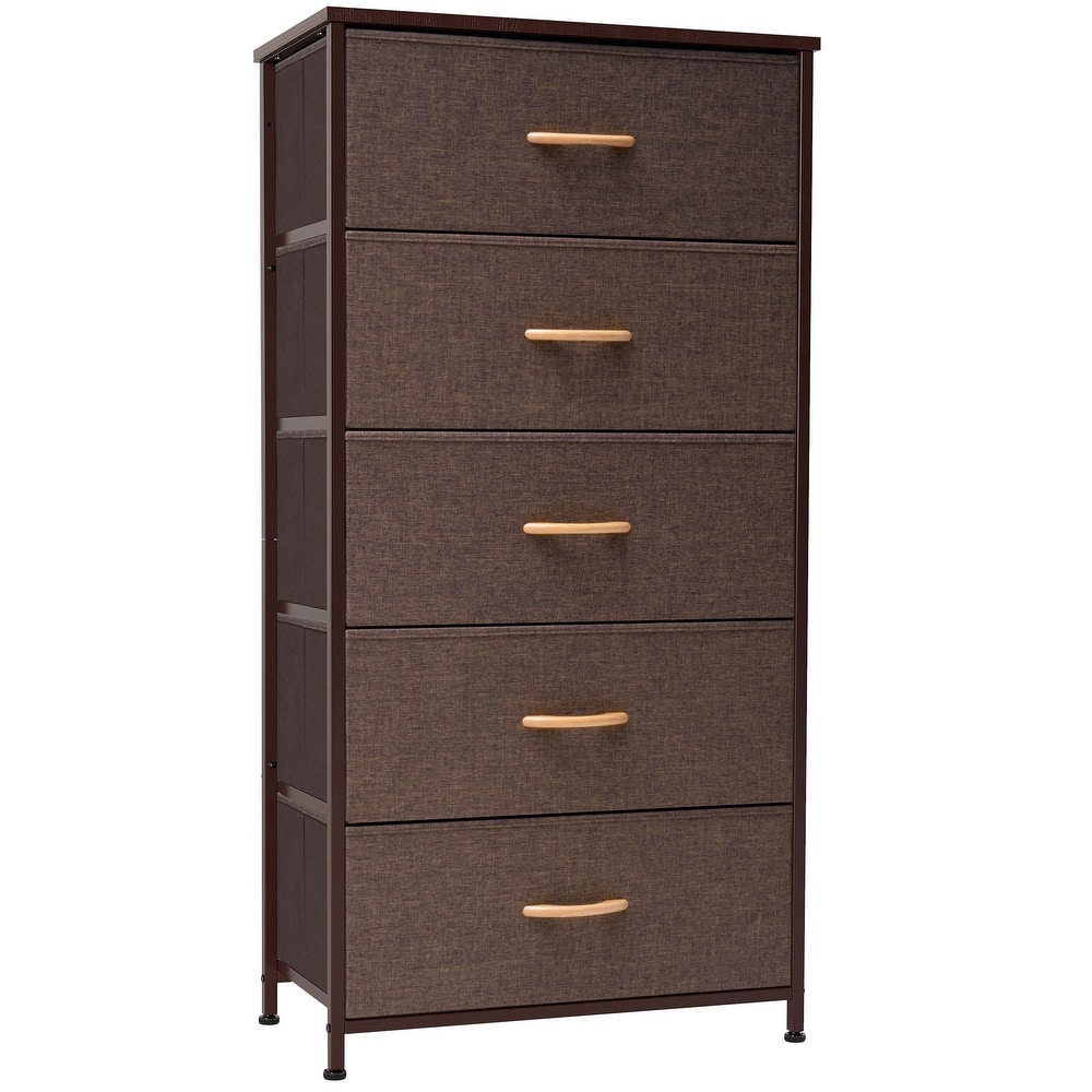 5 Drawers Vertical Dresser Storage Tower Organizer Unit for Bedroom