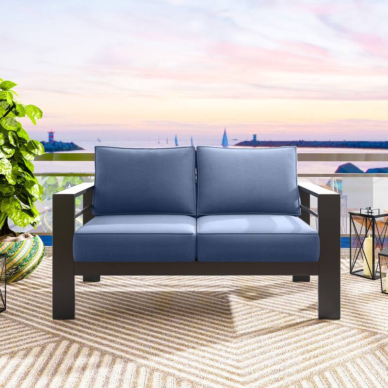 Royalcraft Aluminium Outdoor loveseat - Blue