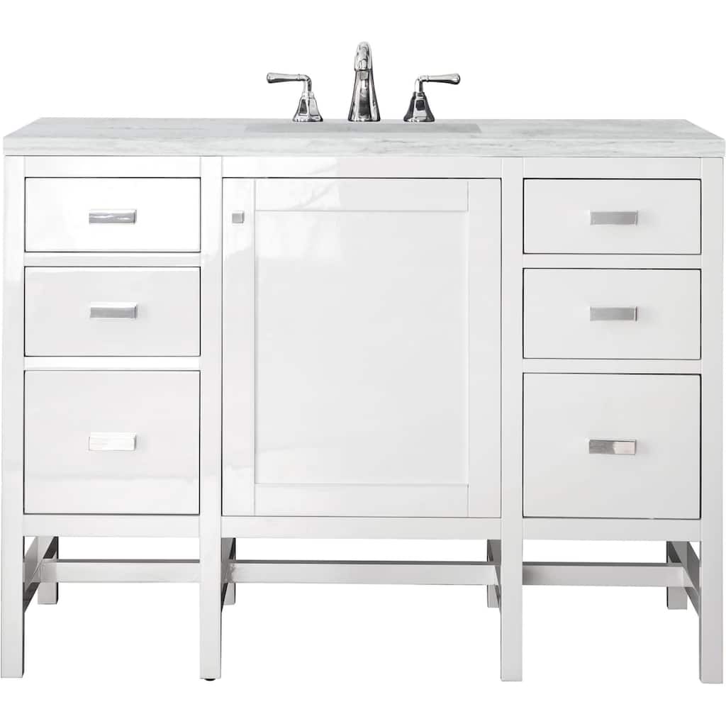 James Martin Vanities Addison 48" Single Basin Hardwood Vanity Set