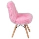 preview thumbnail 16 of 20, Kids Shaggy Dog Accent Chair - Desk Chair - Playroom Chair - 14"W x 14"D x 23.5"H