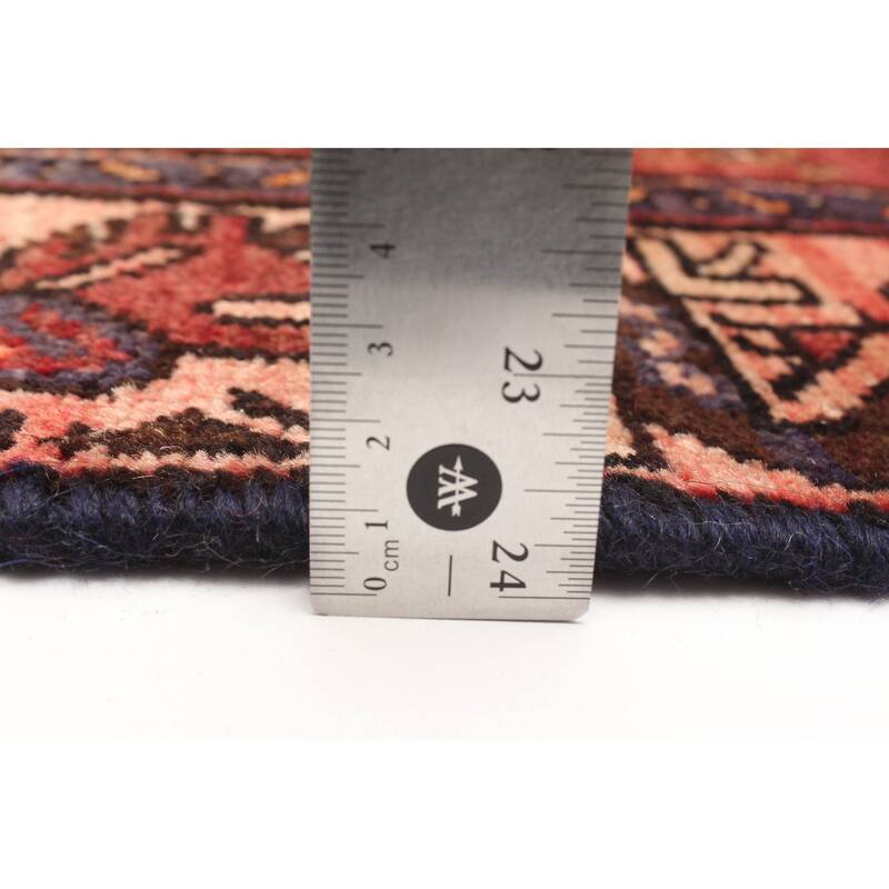 ECARPETGALLERY Hand-knotted Andelz Dark Red Wool Rug - 3'3 x 6'10