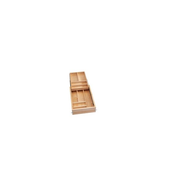 Shop Rev A Shelf 4wtcd 572fl 1 4wtcd Series 24 Two Tier Cutlery