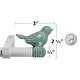 preview thumbnail 48 of 56, Cute Bird Finial Adjustable Decorative Designer Curtain Rod