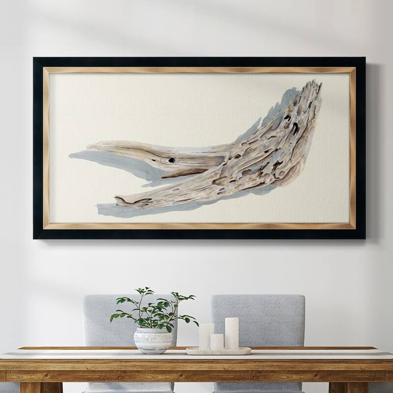 Driftwood Study III Premium Framed Canvas- Ready to Hang