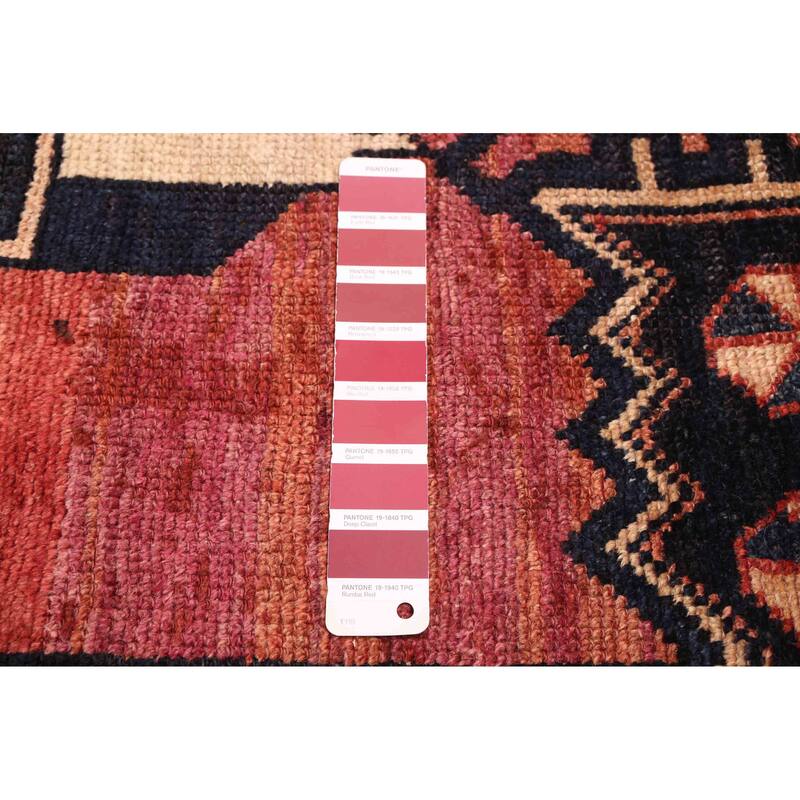 ECARPETGALLERY Hand-knotted Konya Anatolian Burgundy Wool Rug - 4'9 x 8'0