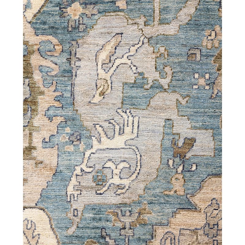 Serapi One-of-a-Kind Hand-Knotted Area Rug - Gray - 8' 3" x 9' 11"