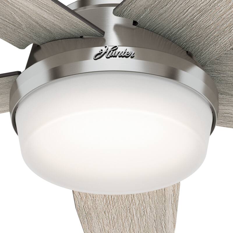 Hunter 52" Avia Ceiling Fan with LED Light and Handheld Remote