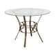 Option Clear Top/Matte Gold Frame